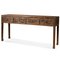 Large Four Drawer Console Table, Image 1
