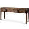 Large Four Drawer Console Table, Image 3