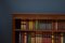 Viktorianisches offenes Bücherregal aus massivem Mahagoni 7