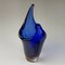 Vase in Blue Venecian Sommerso Glass by Flavio Poli, 1960s 7