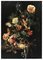Roberto Suraci, Peinture Nature Morte de Fleurs, Huile sur Toile, Encadrée 2