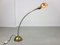 Mid-Century Arc Table Lamp in Brass 2