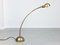 Mid-Century Arc Table Lamp in Brass 1