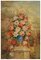 Vittorio Landi, Bodegón de flores, Escuela Napolitana, Óleo sobre lienzo, Enmarcado, Imagen 2