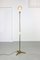 Mid-Century Floor Lamp in Brass and Marble, Image 1