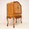 Antique Burr Walnut Drinks Cabinet from Hille, 1920s, Image 4