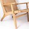Armlehnstühle aus Holz und Seil, 2er Set 6