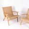 Armlehnstühle aus Holz und Seil, 2er Set 5