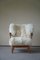 Mid-Century Danish Lounge Chair in Lambswool, 1950s, Image 7