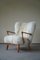 Mid-Century Danish Lounge Chair in Lambswool, 1950s, Image 9