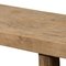 Antique Chinese Natural Rustic Elm Bench 4