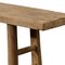 Antique Chinese Natural Rustic Elm Bench, Image 3