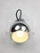 Lámpara de pared Eyeball italiana vintage de cromo de Guzzini, Imagen 7
