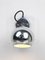 Vintage Italian Eyeball Wall Lamp in Chrome from Guzzini, Image 6