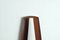 Scandinavian Modern Wall Light in Teak Brass and Opaline Glass, 1960s 7