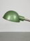 Lámpara de mesa cuello de ganso vintage en verde, Imagen 4