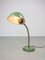 Lámpara de mesa cuello de ganso vintage en verde, Imagen 2