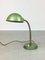 Lámpara de mesa cuello de ganso vintage en verde, Imagen 1