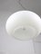 Vintage Pendant Lamp in Chrome and Opaline, 1980s, Image 6