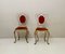 Golden Chairs, 1950s, Set of 2, Image 1