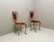 Golden Chairs, 1950s, Set of 2, Image 2