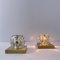 German Cube Wall Lights in Glass from Peill & Putzler, 1970s, Set of 2 2
