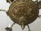 Lampadario vintage in bronzo, anni '50, Immagine 12