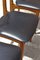 Scandinavian Chairs in Beech and Black Ska, 1960s, Set of 6, Image 11