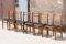 Scandinavian Chairs in Beech and Black Ska, 1960s, Set of 6, Image 3