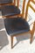 Scandinavian Chairs in Beech and Black Ska, 1960s, Set of 6 10