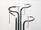 Sculpture Coat Hanger in Chromed Steel, 1970s 5