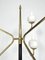 Mid-Century 6 Light Brass Floor Lamp from Stilnovo, 1950s 2