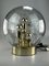 Mid-Century Space Age Glaskugel Tischlampe von Doria Leuchten 9