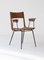 Desk Chair in Suede Leather by Carlo Ratti, Image 4