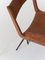 Desk Chair in Suede Leather by Carlo Ratti 7