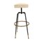 Tabourets de Bar Circulaires Mid-Century, Italie, Set de 2 2