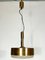 Mid-Century Brass Pendant Light from Stilnovo, 1950s 1