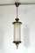 Lámpara colgante Mid-Century de latón de Lumi Milano, años 50, Imagen 13