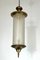 Lámpara colgante Mid-Century de latón de Lumi Milano, años 50, Imagen 12
