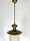 Lámpara colgante Mid-Century de latón de Lumi Milano, años 50, Imagen 11