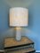 Lámpara de mesa Craquelé vintage de loza de Pieter Groeneveldt, años 50, Imagen 3