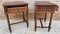 Vintage French Nightstands in Solid Carved Walnut with Turned Columns, Set of 2 9