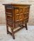 Spanish Baroque Chest of Drawers in Carved Walnut, 1940s 2