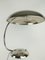 Lampada da tavolo grande in metallo cromato di Helo Leuchten, Germania, anni '40, Immagine 6