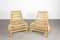 Natural Fiber Rush Armchairs, Set of 2 1