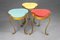 Stools by Pier Luigi Colli for Pierluigi Colli, 1950s, Set of 4 1