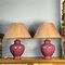 Porcelain Paired Table Lamps from Bielefeld Workshops Manufactory, Set of 2 1