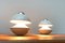 Mid-Century German Space Age Mushroom Table or Wall Lamp by Klaus Hempel for Kaiser Leuchten, 1970s, Set of 2, Image 22
