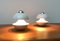 Mid-Century German Space Age Mushroom Table or Wall Lamp by Klaus Hempel for Kaiser Leuchten, 1970s, Set of 2 7