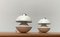 Mid-Century German Space Age Mushroom Table or Wall Lamp by Klaus Hempel for Kaiser Leuchten, 1970s, Set of 2, Image 38